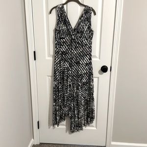 Joseph Ribkoff size 12 sleeveless cocktail dress